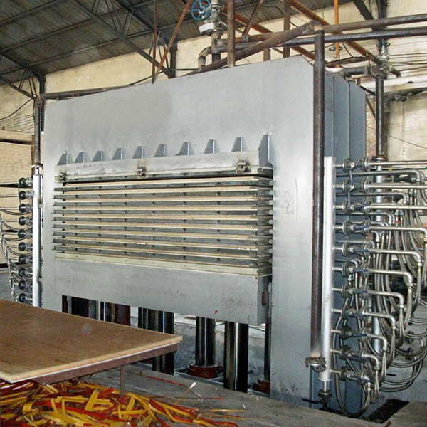 Multi-openings melamine lamination hot press