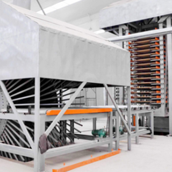 Boards Overturning And Cooling Section