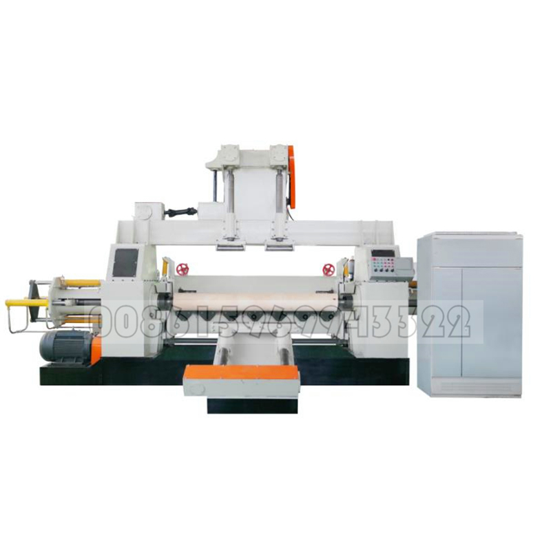 Hydraulic spindle rotary peeling machine