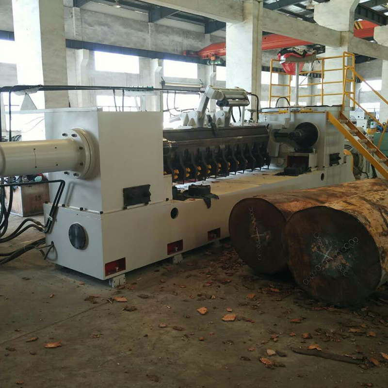 Horizontal Type Hydraulic Chuck Rotary Peeling Lathe