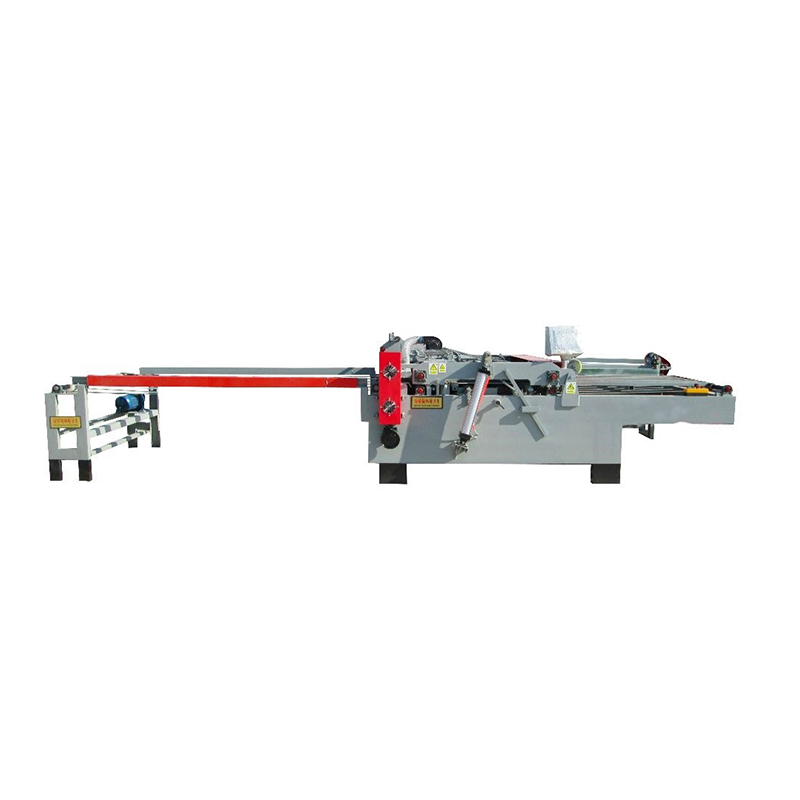 Continuous core veneer jointer machine