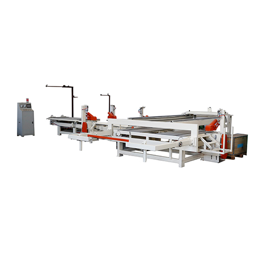 Plywood four sides trimming saw